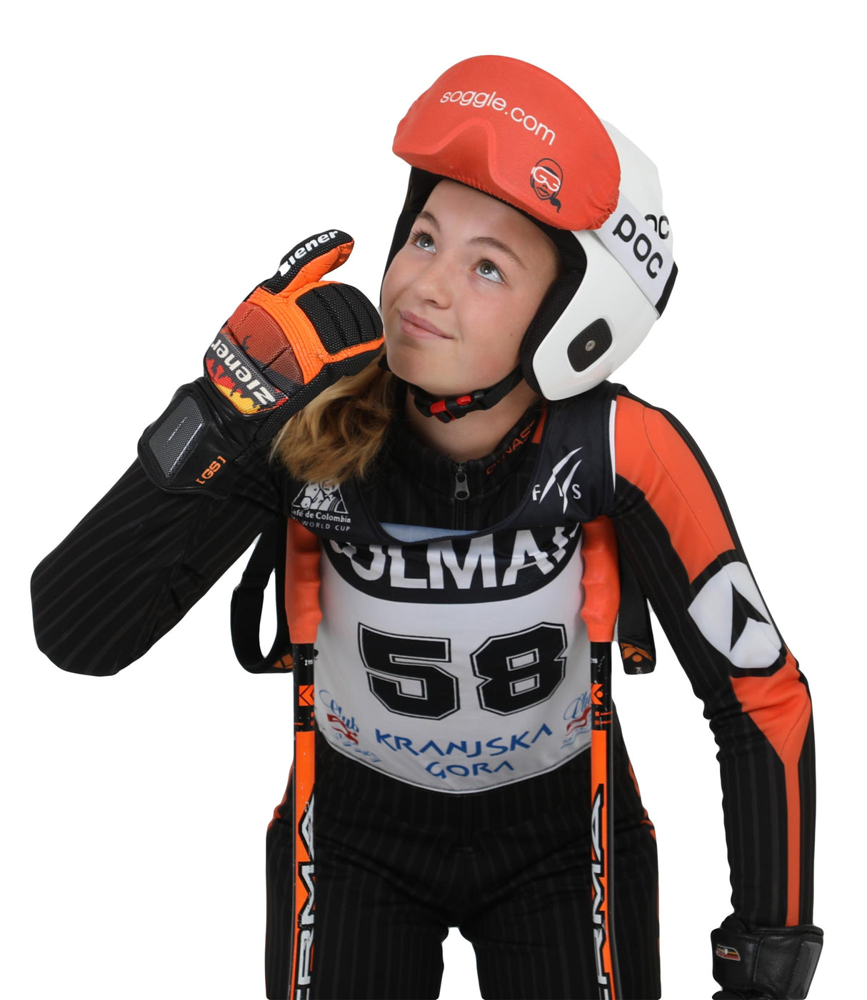 Soggle Skibrillen Schutz Überzug aus Mikrofaser (one size)