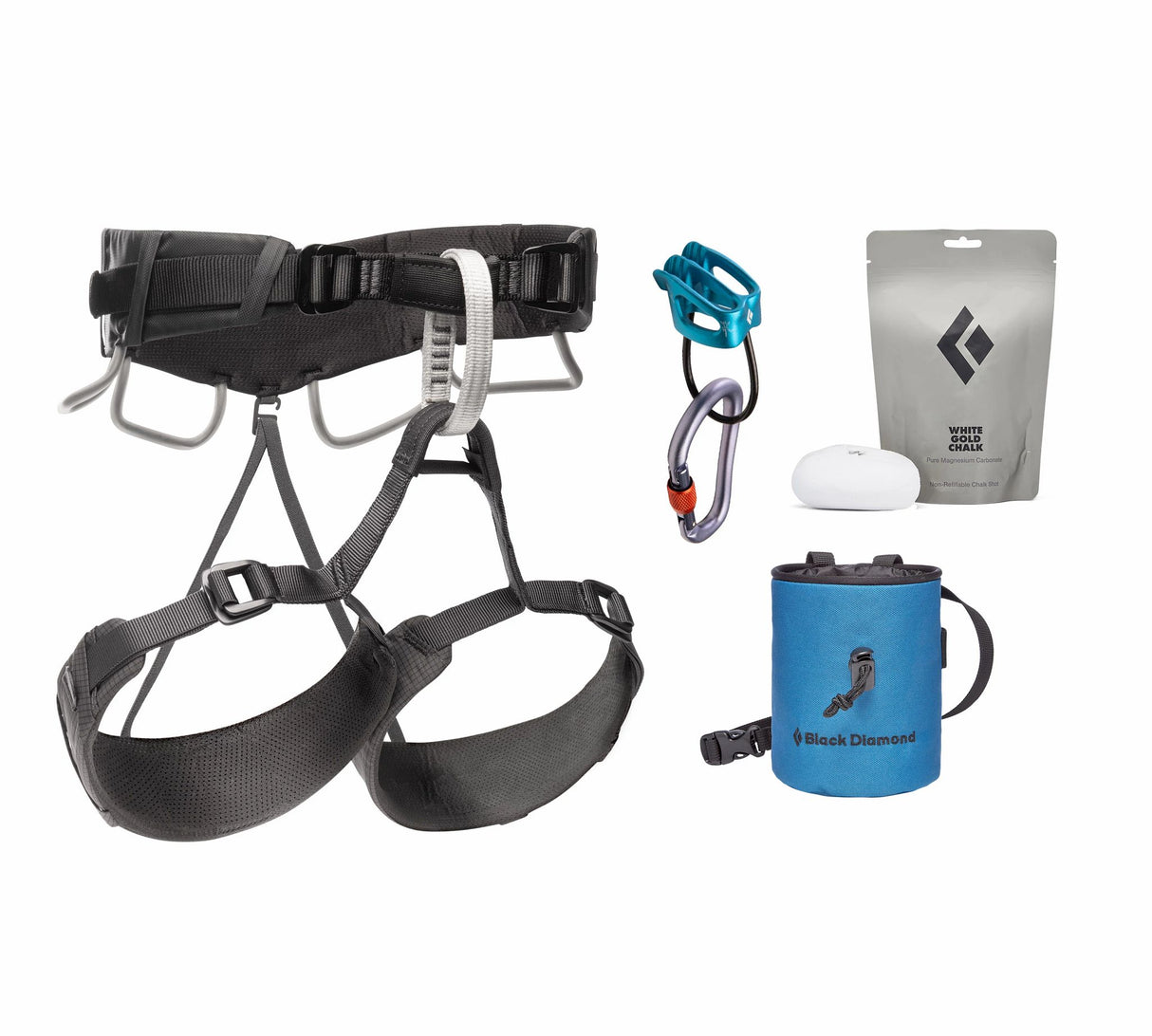 Black Diamond Klettergurt Set MOMENTUM 4S HARNESS PACKAGE
