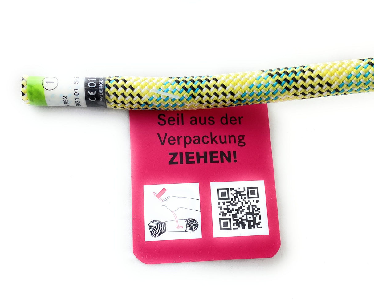 Edelrid Kletterseil On Sight DRY 9,5 mm (dynamisches Einfachseil, imprägniert)