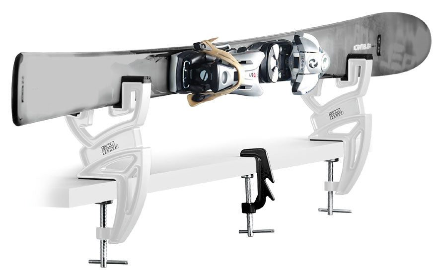 SkiMan Ski Einspannvorrichtung Vise, 24 Hours Skispanner zur Kantenbearbeitung