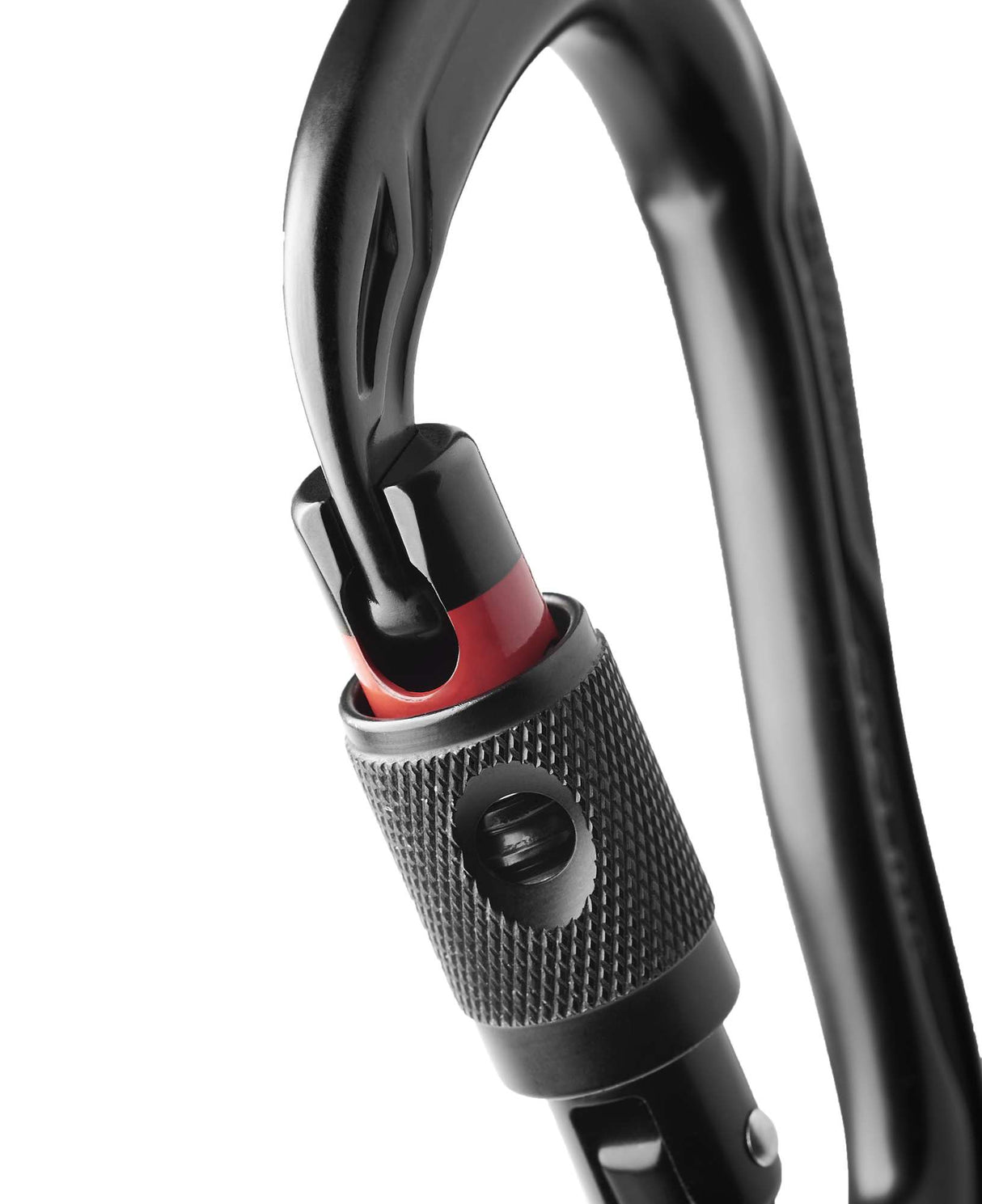 Edelrid HMS Karabiner Bullet PermaLock mit zusätzlicher Verriegelung der Verschlusshülse