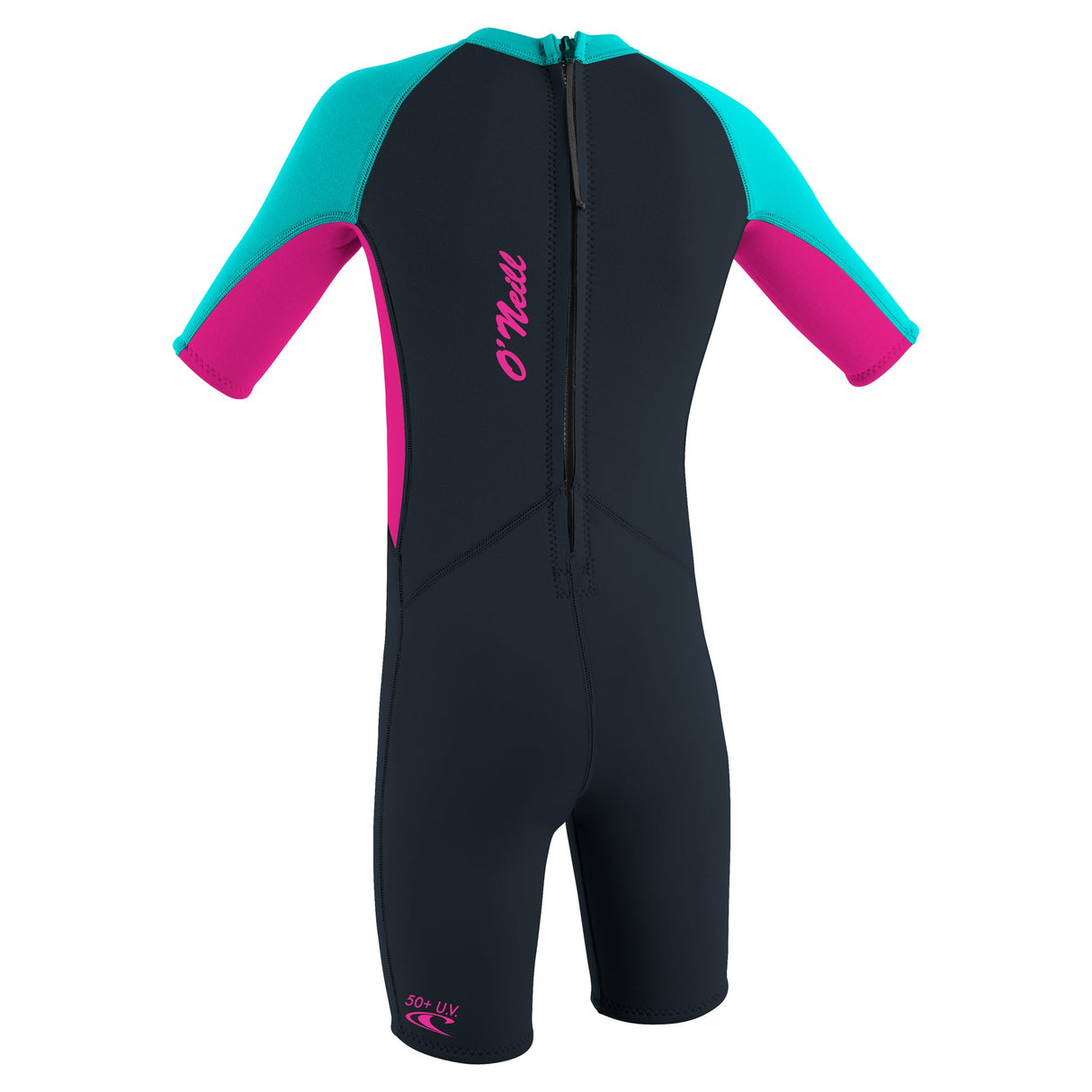 O'Neill Kleinkind - Neoprenanzug Toddler Reactor-2 2mm Back Zip S/S Spring - Girls