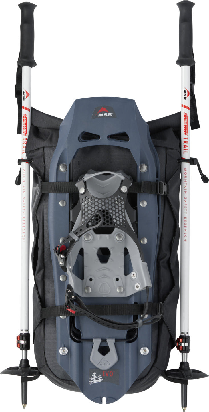 MSR Evo Trail Snowshoe Kit (Schneeschuhe, Trekkingstöcke, Aufbewahrungskit)