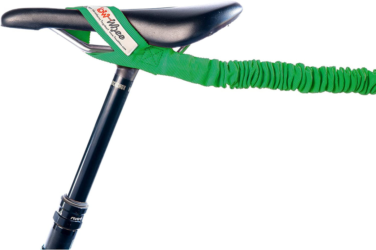 TowWhee Adult Bike Abschleppseil "Connect" mit Minikarabiner, Quickloop und Aufbewahrungssack für Erwachsene