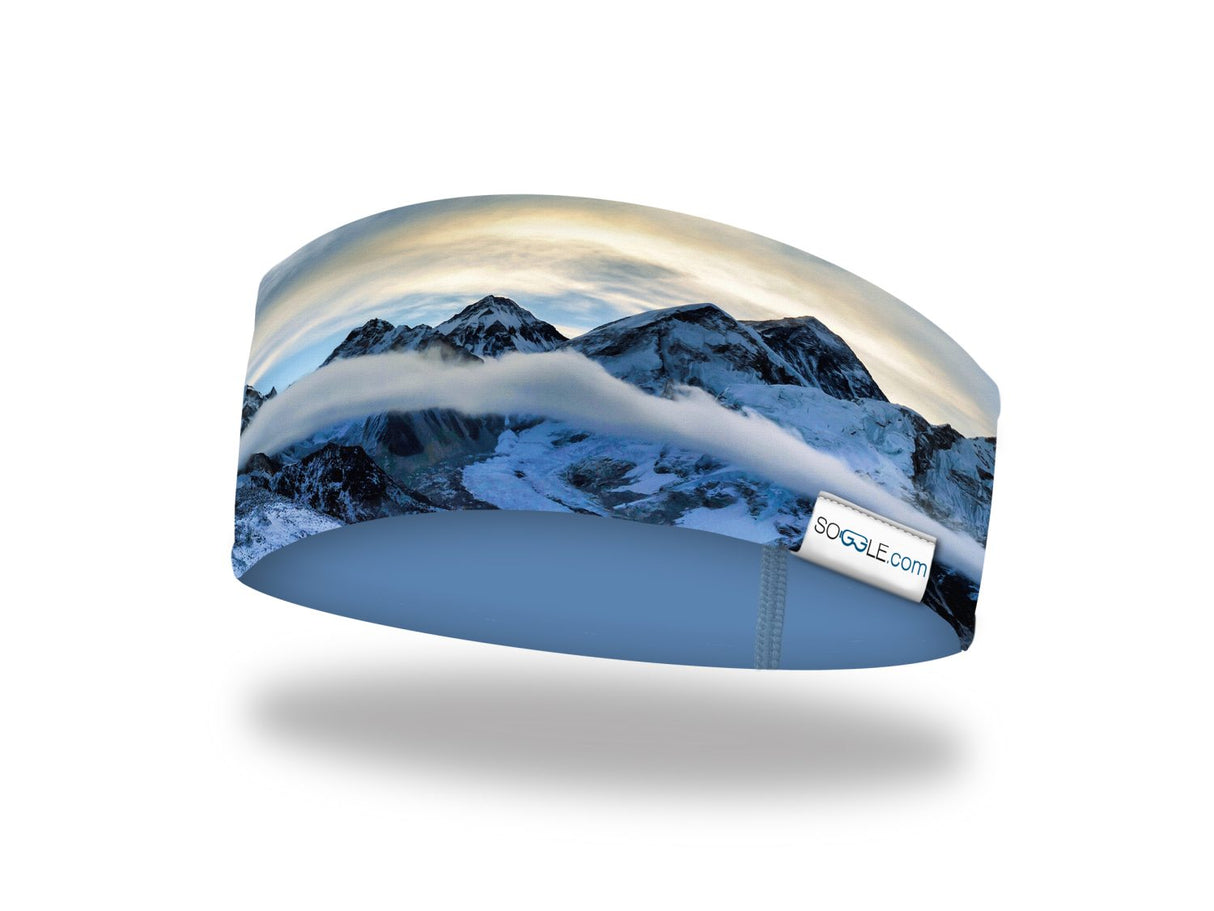Soggle Stirnband mit Wendedesign - weiche Haptik, Headband mit leicht asymetrischem Schnitt, atmungsaktiv und wärmeisolierend