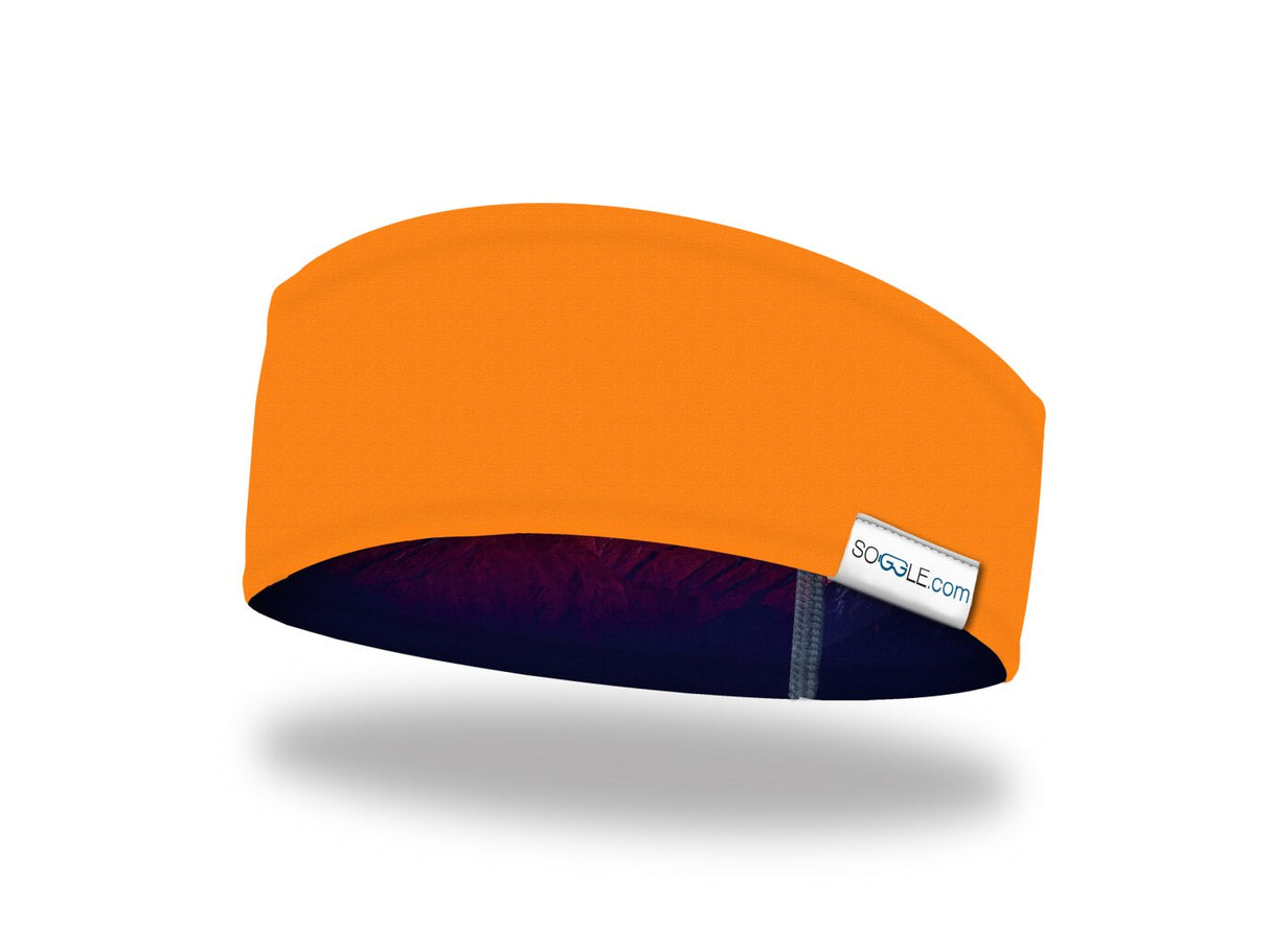 Soggle Stirnband mit Wendedesign - weiche Haptik, Headband mit leicht asymetrischem Schnitt, atmungsaktiv und wärmeisolierend