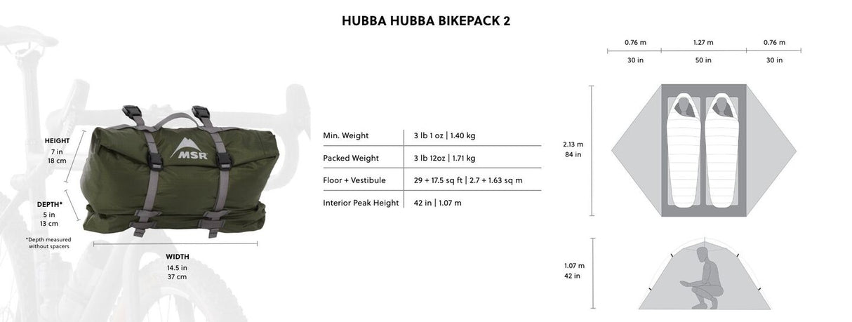MSR Hubba Hubba Bikepack