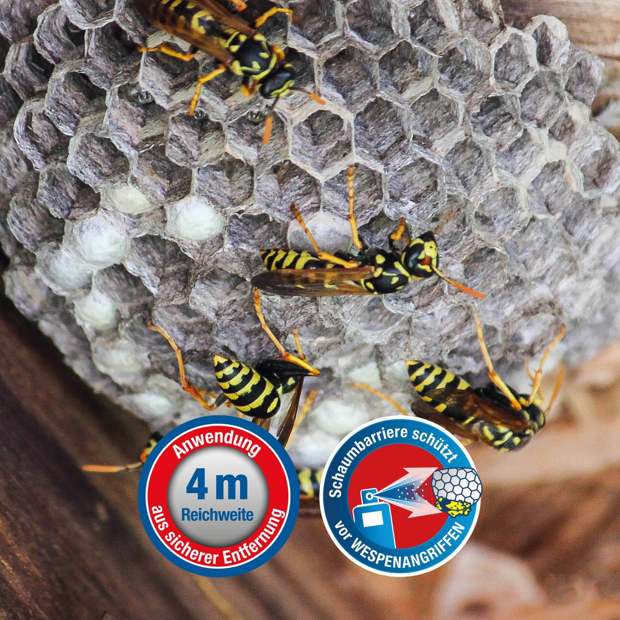 Protect Home FormineX Wespenschaum + 600 ml