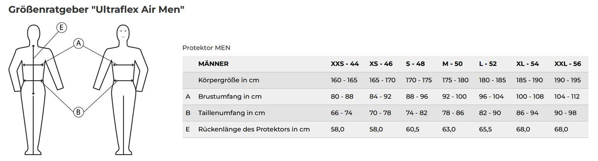 Komperdell Rückenprotektor ULTRAFLEX AIR Men