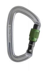 Black Diamond POSITRON SCREWGATE Schraubkarabiner Dark Gray/Green