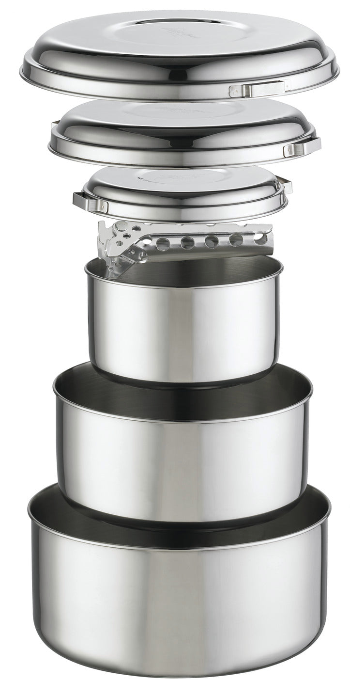 MSR Alpine 4 Pot Set Edelstahl Topfset