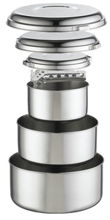 MSR Alpine 4 Pot Set Edelstahl Topfset