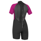 O'Neill Neoprenanzug kurz Wms Reactor-2 2mm Back Zip S/S Spring - Damen