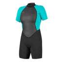 O'Neill Neoprenanzug kurz Wms Reactor-2 2mm Back Zip S/S Spring - Damen