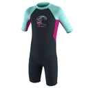 O'Neill Kleinkind - Neoprenanzug Toddler Reactor-2 2mm Back Zip S/S Spring - Girls