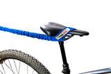 TowWhee Blue Winter Bungee Abschleppseil - flexibles Fahrrad Abschleppseil