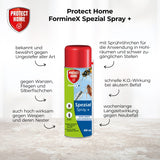 PROTECT HOME Forminex Spezial Spray gegen kriechendes & fliegendes Ungeziefer mit Sofort & Langzeitwirkung, 400 ml Sprühdose