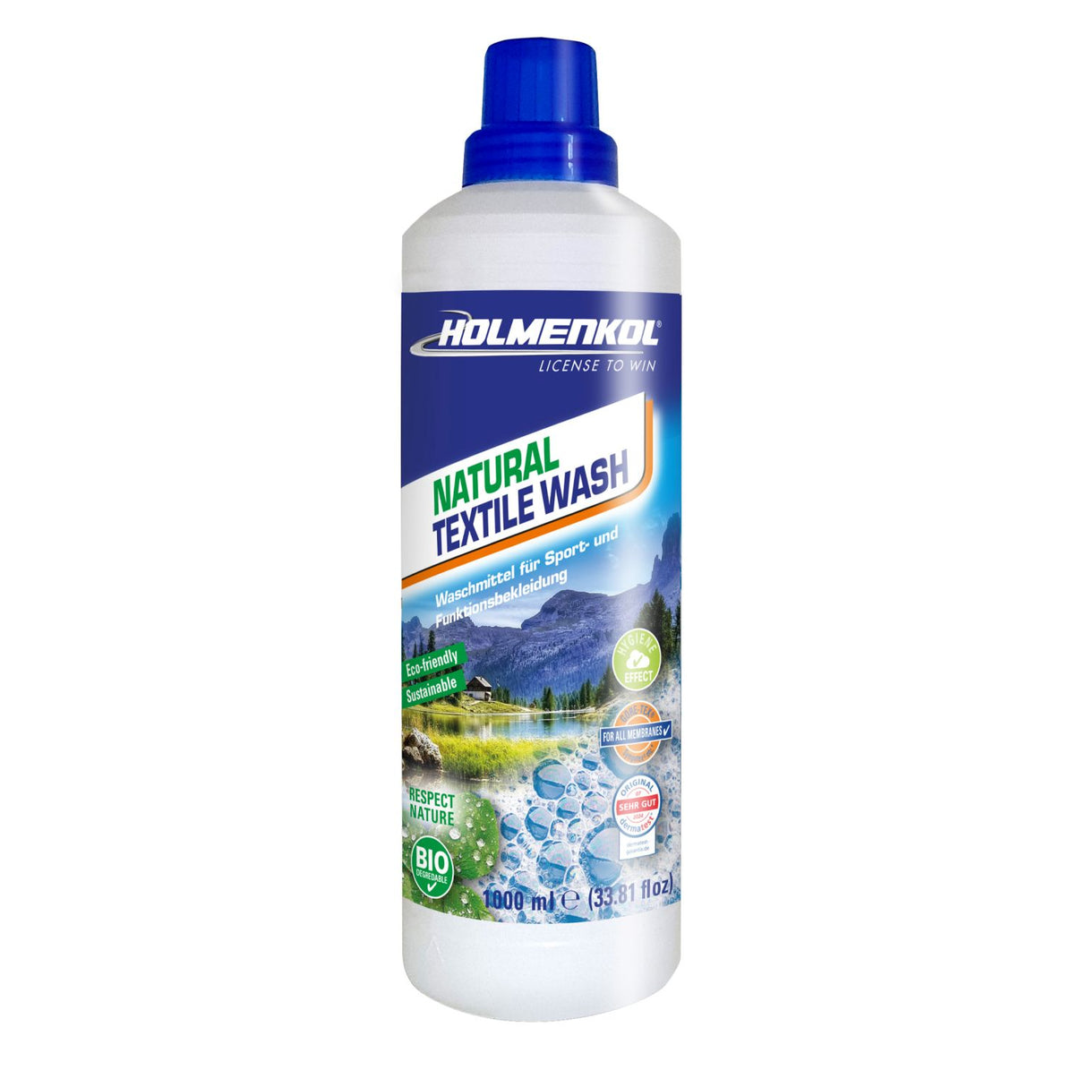 Holmenkol Natural Textile Wash 1 Liter für Funktionsbekleidung