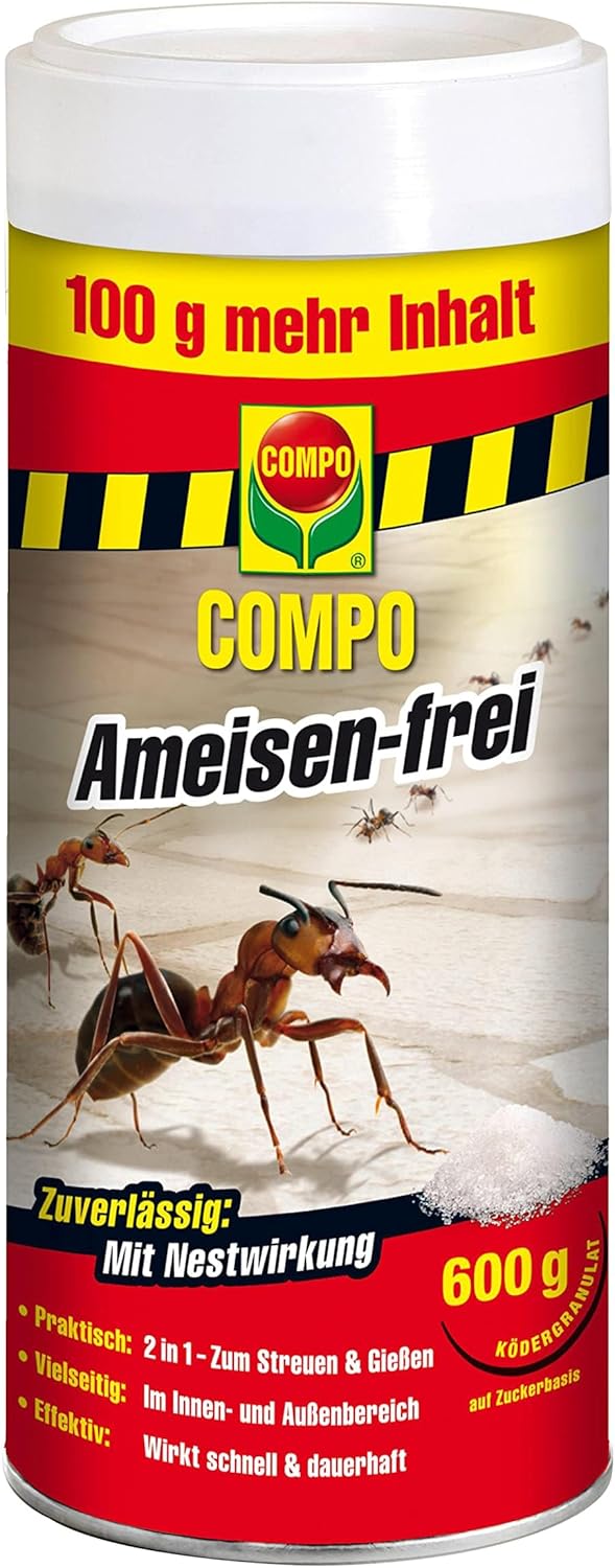 ameisen vom zelt fernhalten COMPO Ameisen-frei » Ködergranulat gegen Ameisennester